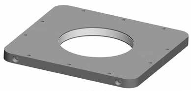 Lightweight telescopic mast square roof bracket