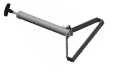 Fireco lightweight mast hand pump with foot bracket