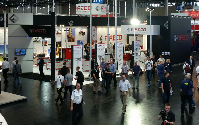 Interschutz 2015 Fireco Stand With EVTA
