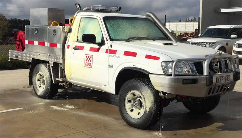 Red door gel crew protection system coverage